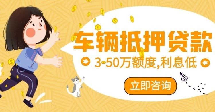 平顶山车辆抵押贷款办理的利率